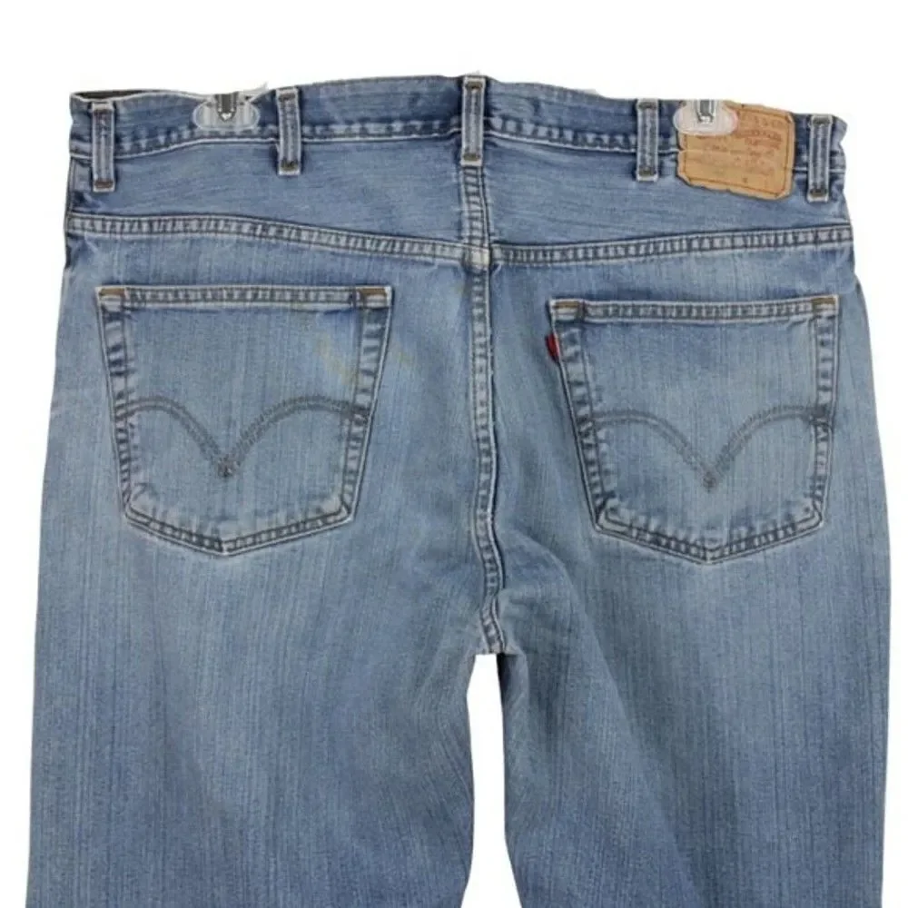 Levi’s 559 Relaxed Fit Jeans Straight Leg Blue Light Wash Distressed Men’s 40x30